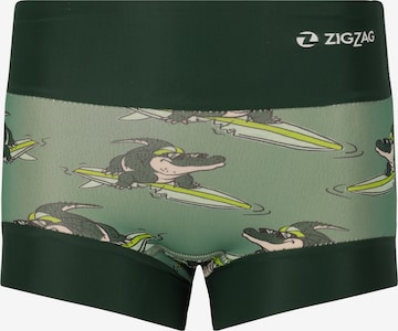 ZigZag Schwimm-Windel 'Lamai' in Grün: Vorderseite