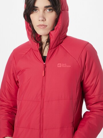 JACK WOLFSKIN Куртка в спортивном стиле 'BERGLAND' в Красный