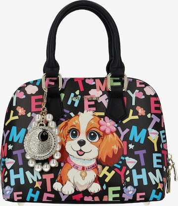 MYMO - Bolso de mano 'POP EYETHEME' en negro: frente