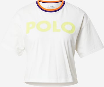 Polo Ralph Lauren Shirt в бяло: отпред