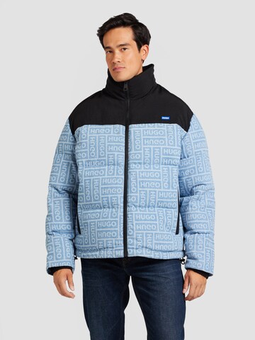 HUGO Jacke 'Byres' in Blau: Vorderseite