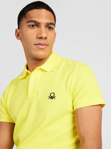 UNITED COLORS OF BENETTON Poloshirt in Gelb