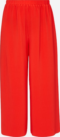 Wide Leg Pantalon s.Oliver en rouge : devant