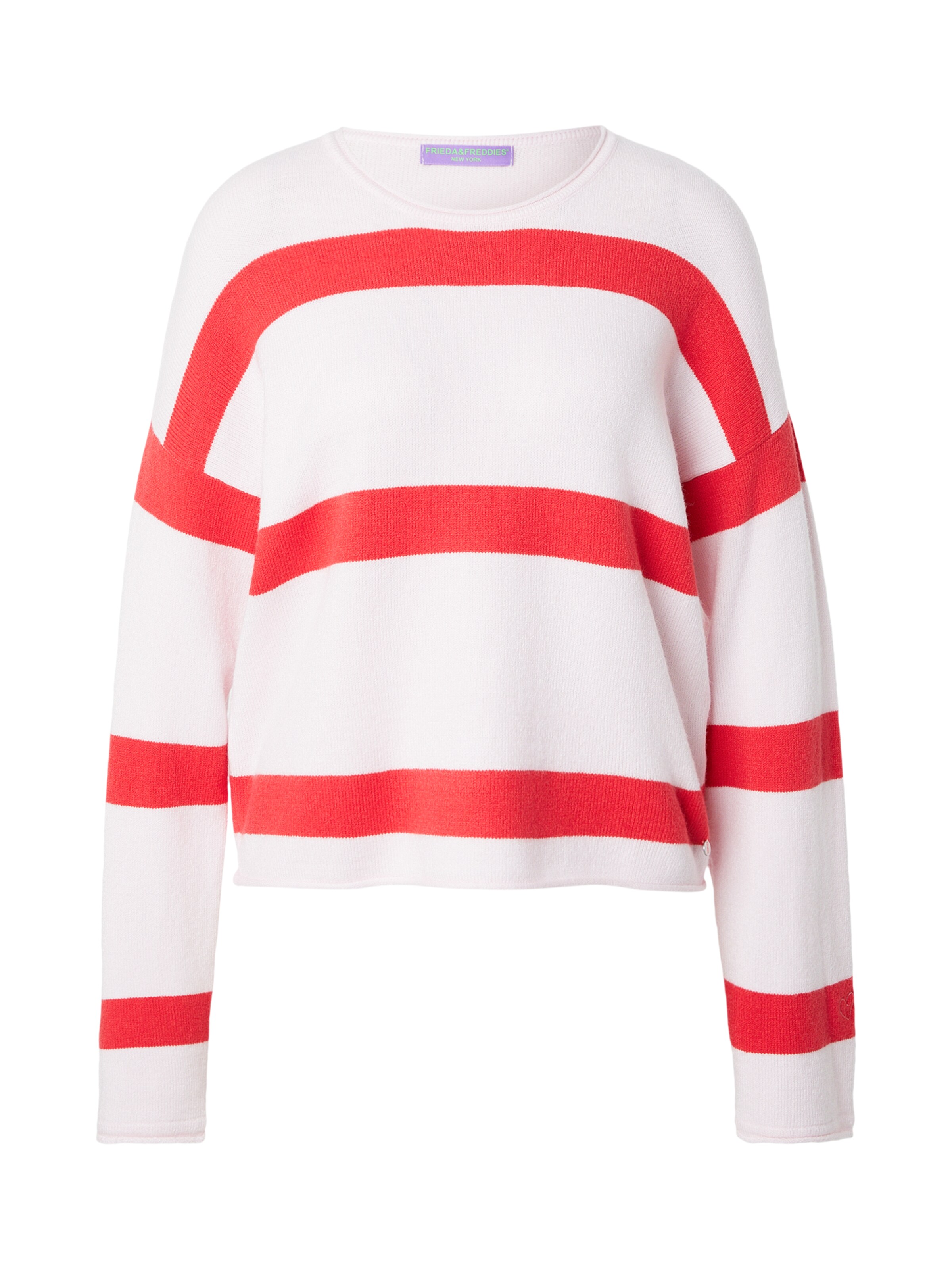 Pulover de la Frieda & Freddies NY pe roz: față