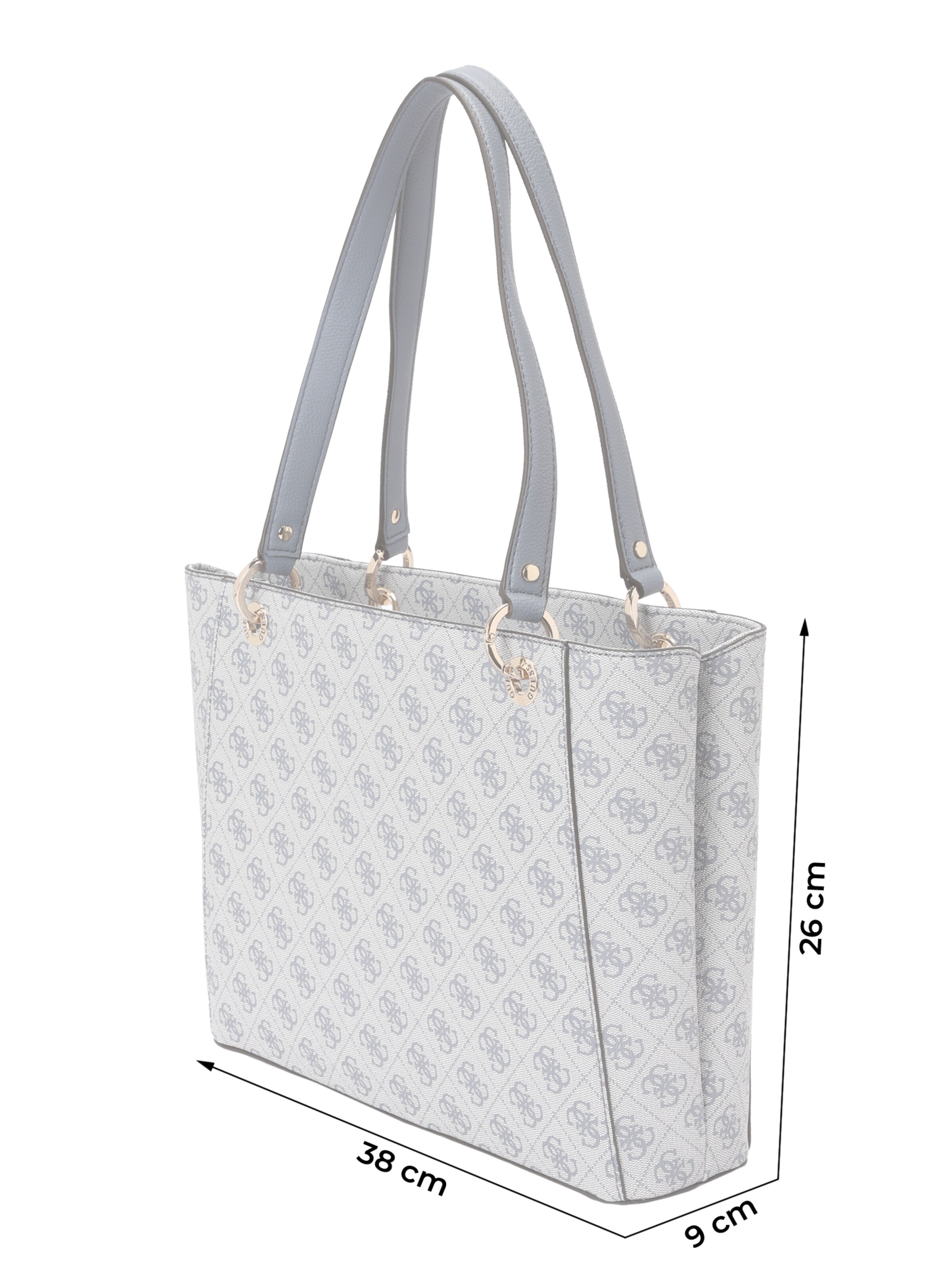 GUESS Nakupovalna torba 'NOELLE II TOTE' | modra barva