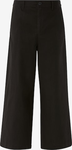 Pantalon QS en noir : devant