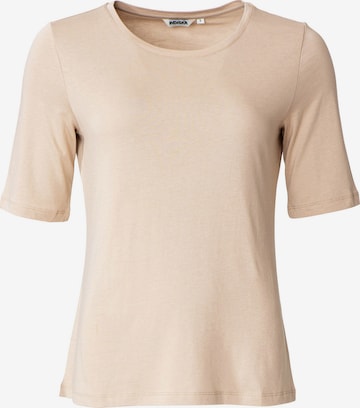 T-shirt 'TEA' Indiska en beige : devant