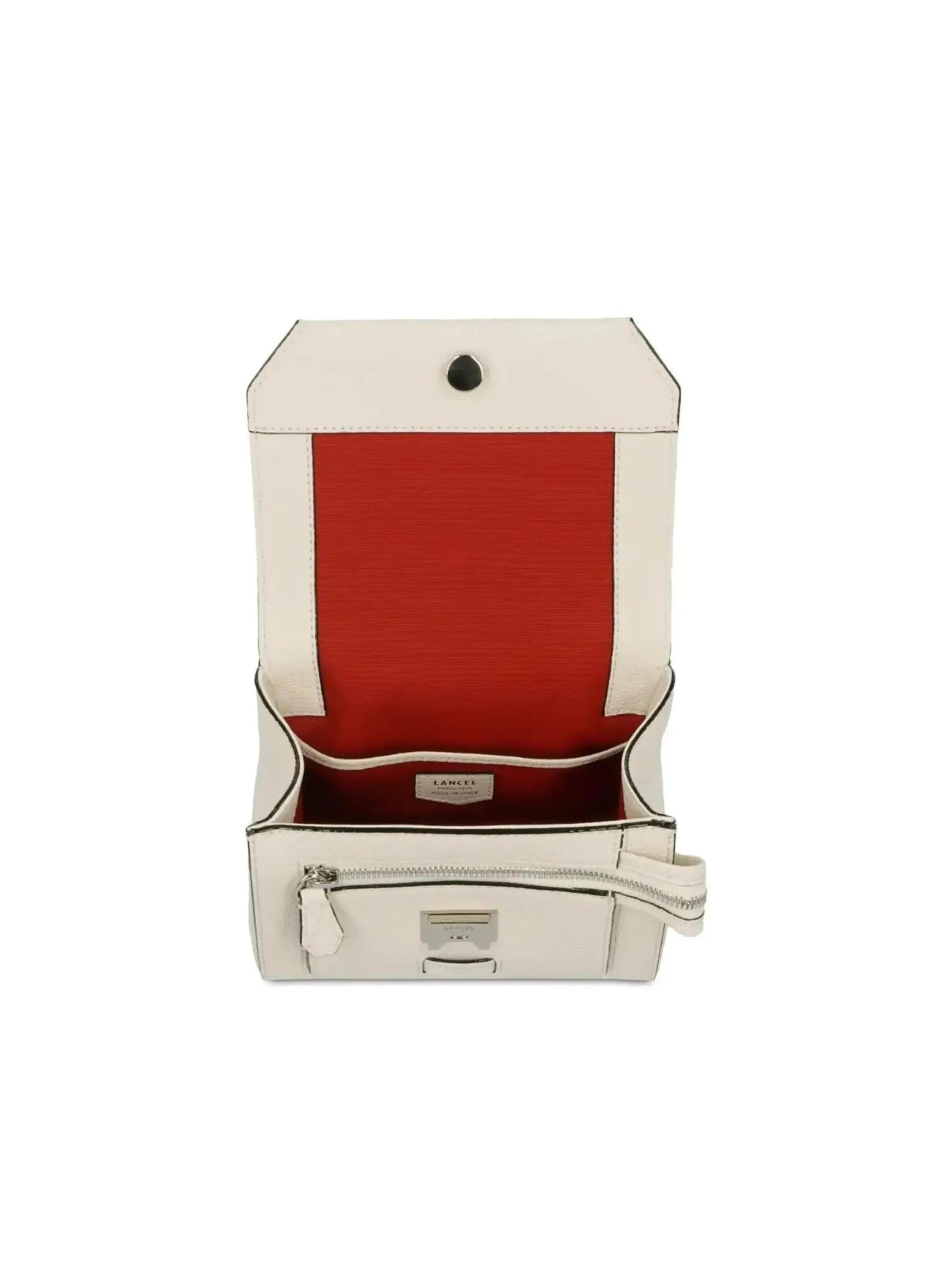 Sac bandoulière 'Sac Rabat S Lancel Ninon Blanc' Lancel en blanc