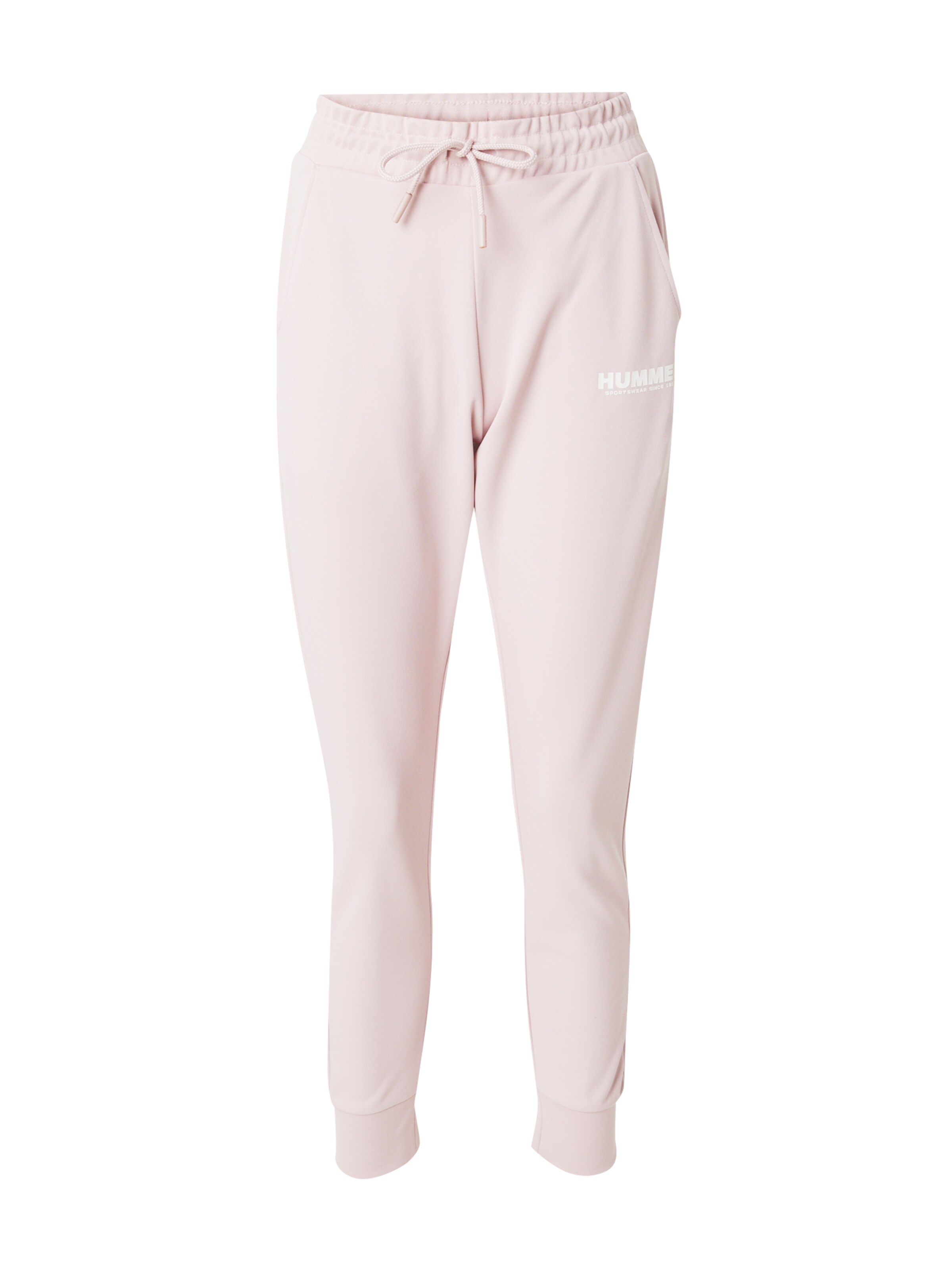 Hummel Tapered Sports trousers 'Legacy' in Pink: front
