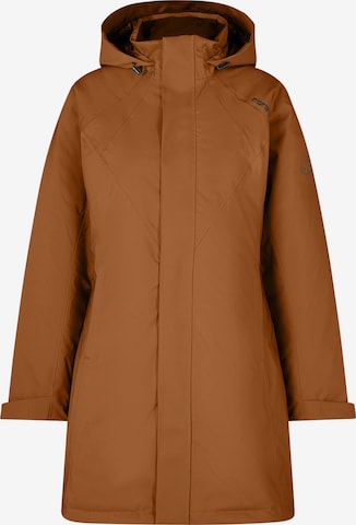 NORDISK Winter Coat 'Vigdis' in Brown: front