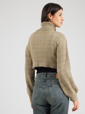 Pull-over 'PCPAYA' PIECES en vert