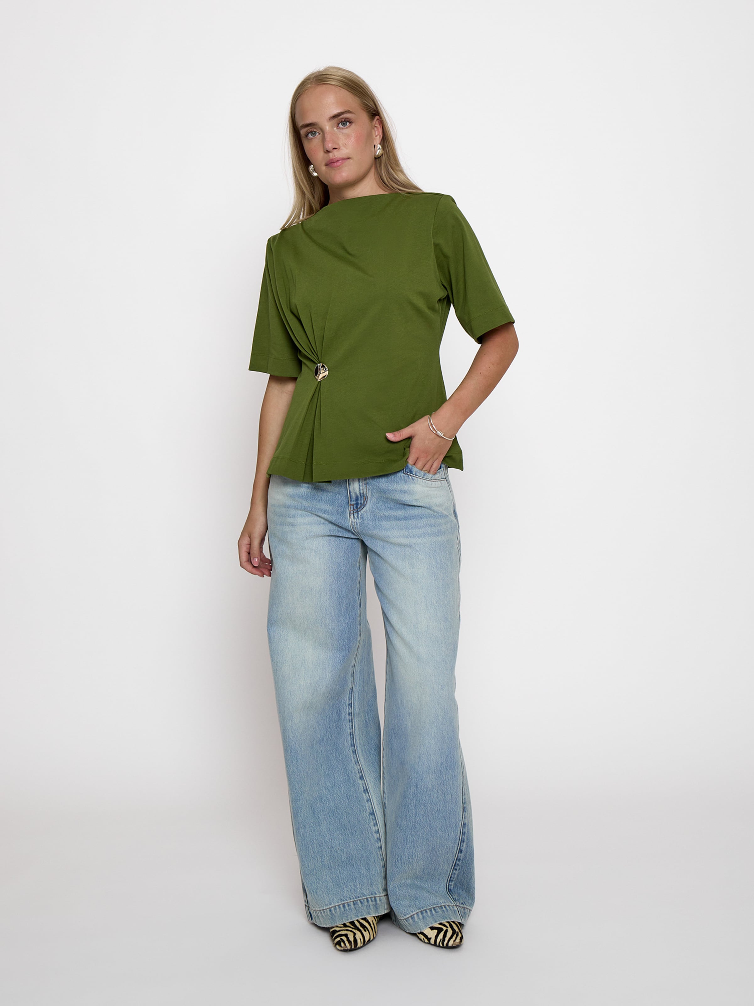 minus - Top 'Sanne' en verde