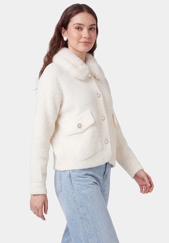 Cardigan myMo ESSENTIALS en blanc