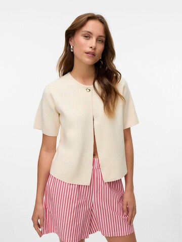 VERO MODA Strickjacke in Weiß: Vorderseite