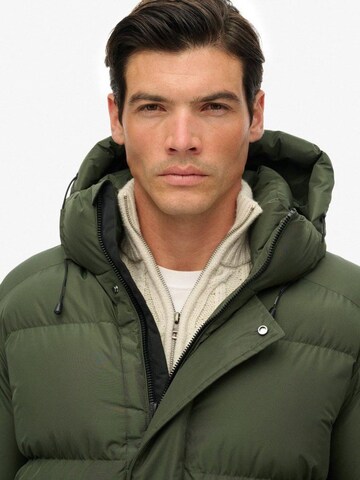 Superdry Winter Coat in Green