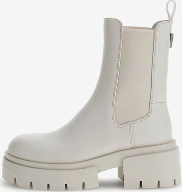 GUESS Ankle Boots 'Charlotte' in White: front