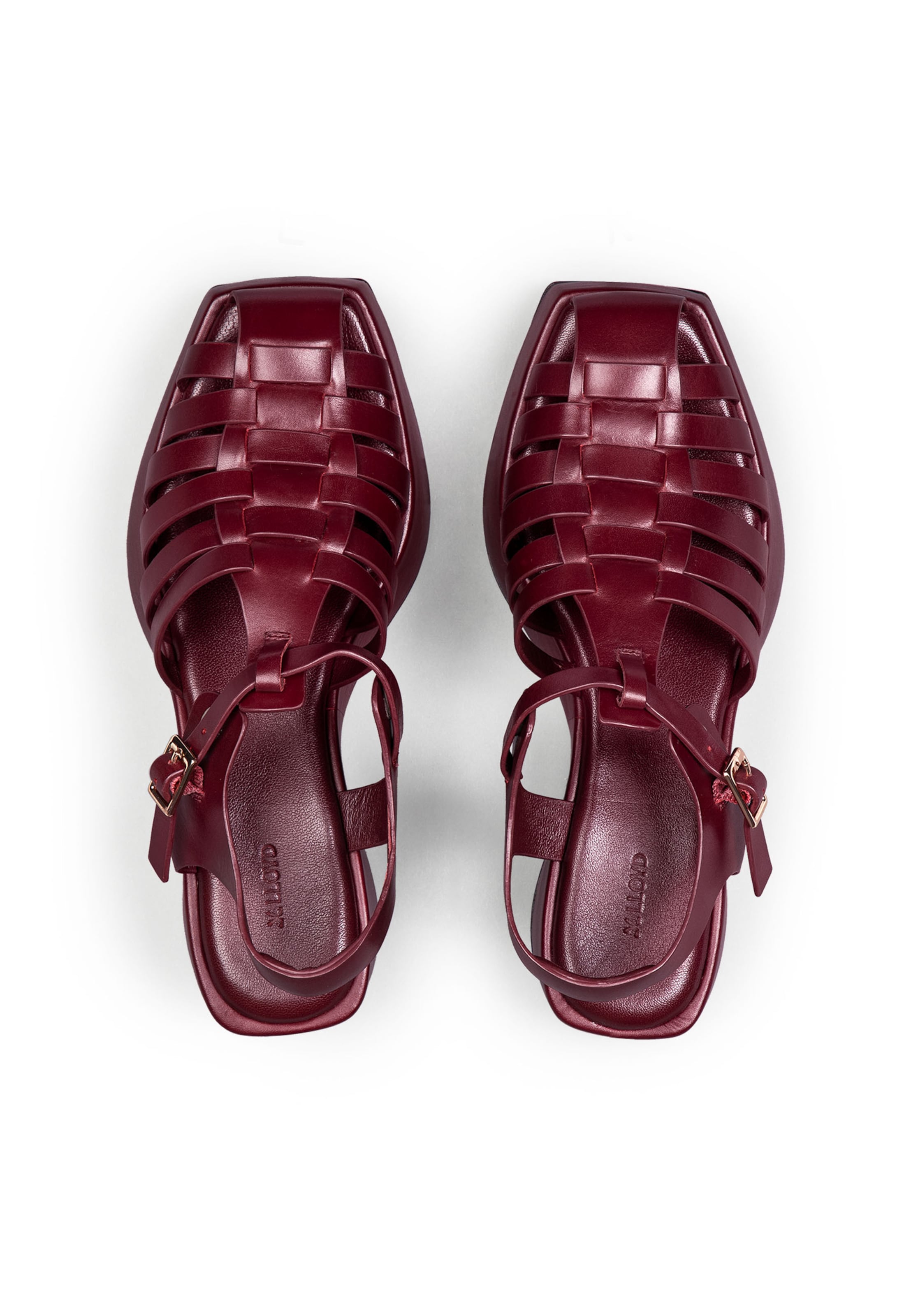 LLOYD Sandalen met riem 'VEGA FRAME' in Rood