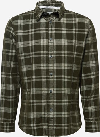 SELECTED HOMME - Ajuste estrecho Camisa en verde: frente