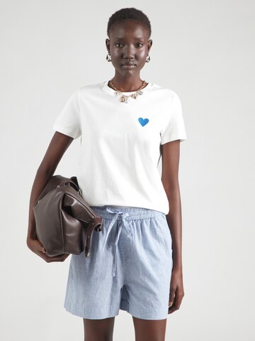 VERO MODA Футболка в Белый: спереди