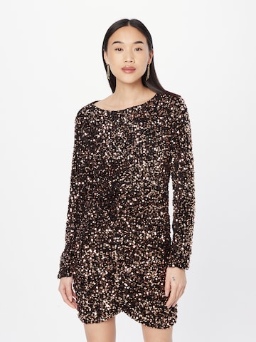 Dorothy Perkins Cocktail dress in Bronze: front