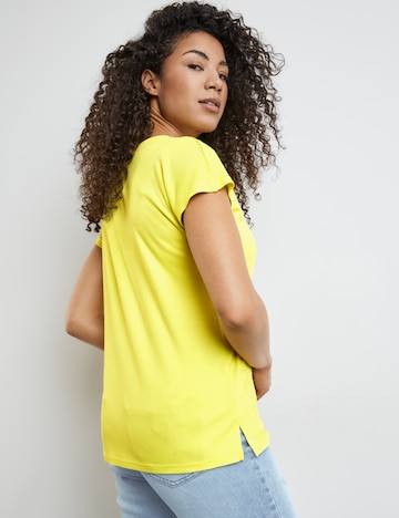 T-shirt TAIFUN en jaune