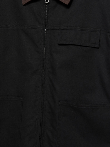 Pull&Bear Kurtka przejściowa w kolorze czarny