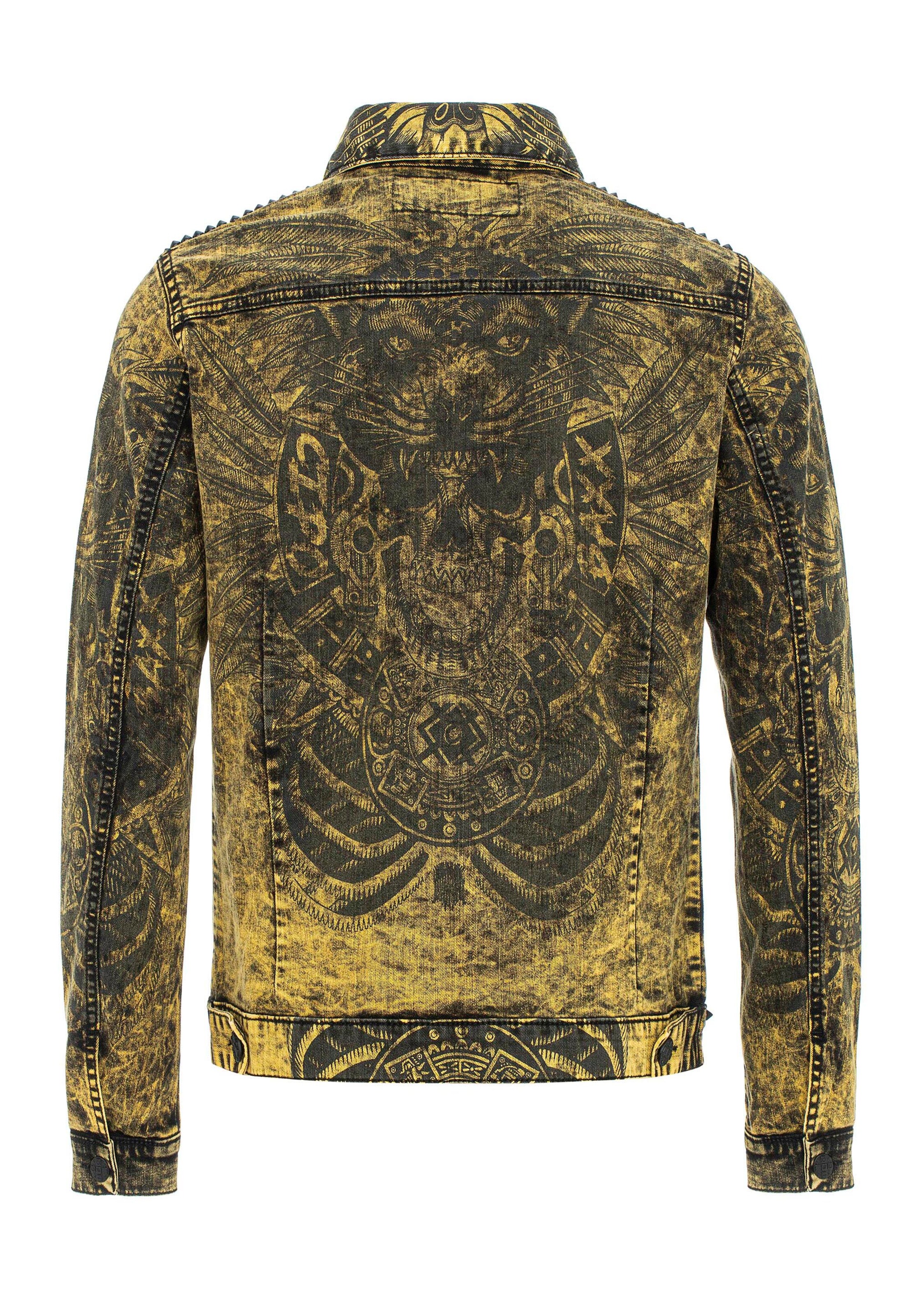 CIPO & BAXX Between-season jacket in Yellow