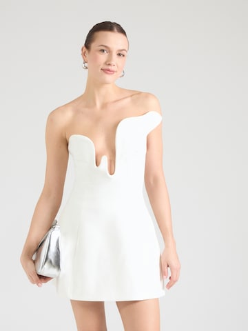 Rochie de cocktail 'ROSALYN' de la Bardot pe alb: față