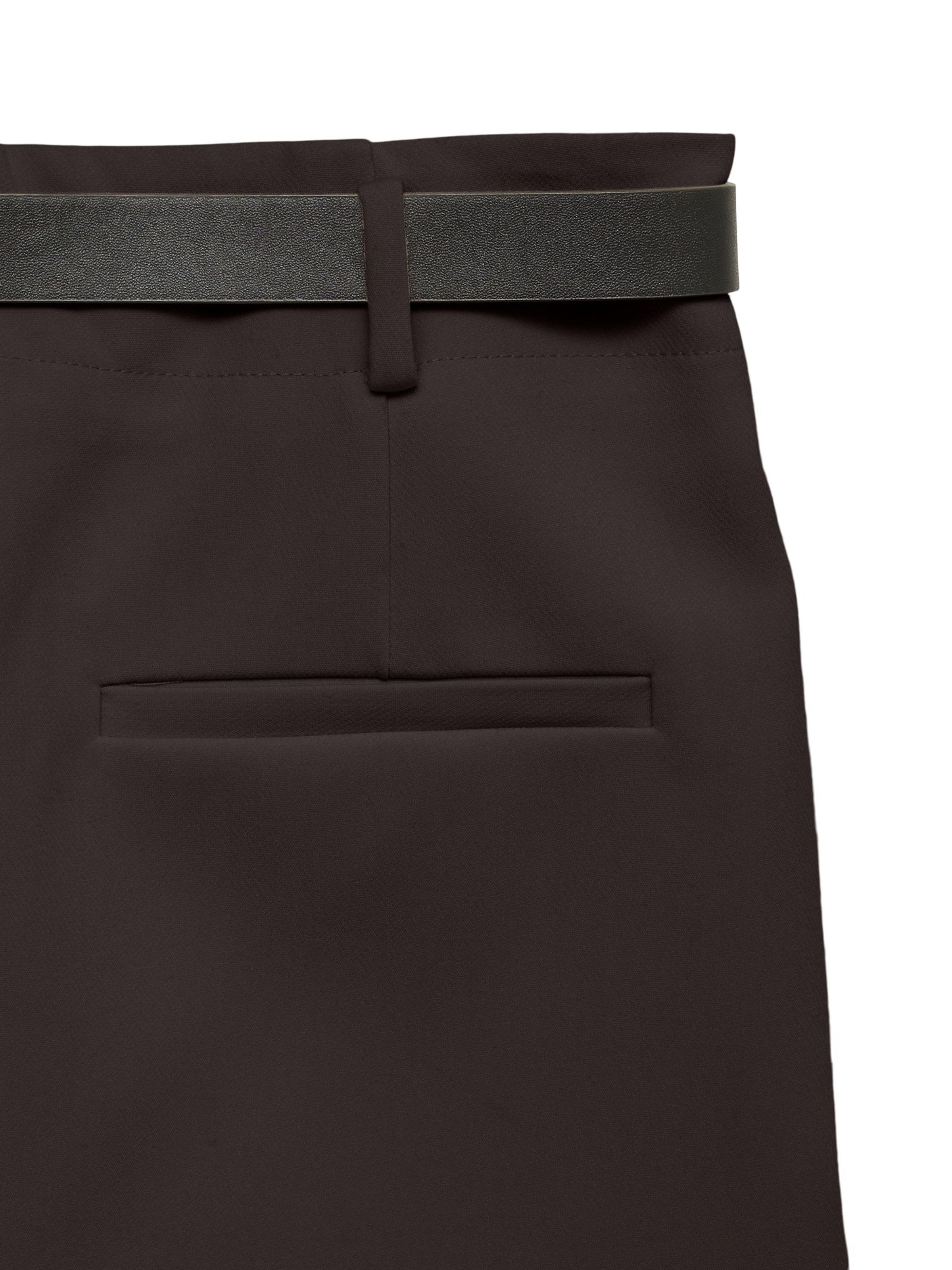 VERO MODA regular Bukser med lægfolder 'VMIris' i brun