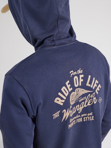 WRANGLER Collegepaita 'AMERICANA' värissä sininen