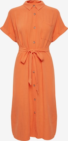 Robe-chemise 'Fratel' Fransa en orange : devant