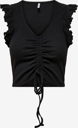 ONLY Majica 'Laila' | črna barva, Prikaz izdelka