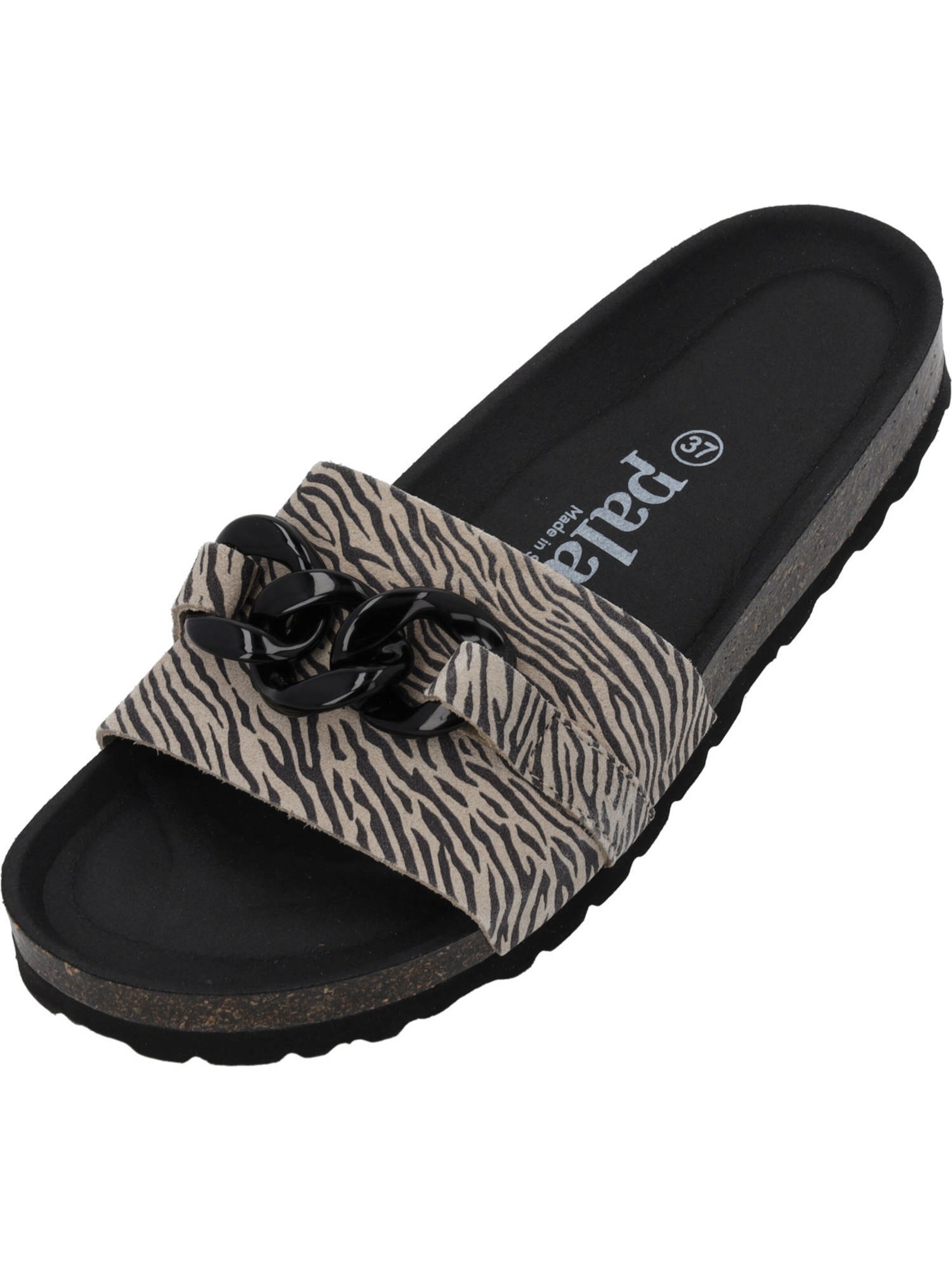 Mule 'Palado Gozo Zebra' Palado en beige : devant