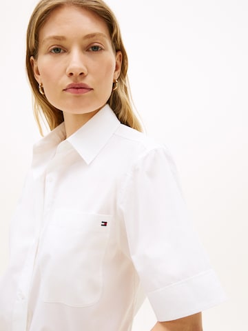 TOMMY HILFIGER Blouse 'ESS' in Wit