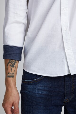 BLEND Regular fit Button Up Shirt 'Nail' in White