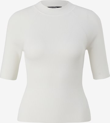 COMMA Sweater in White: front