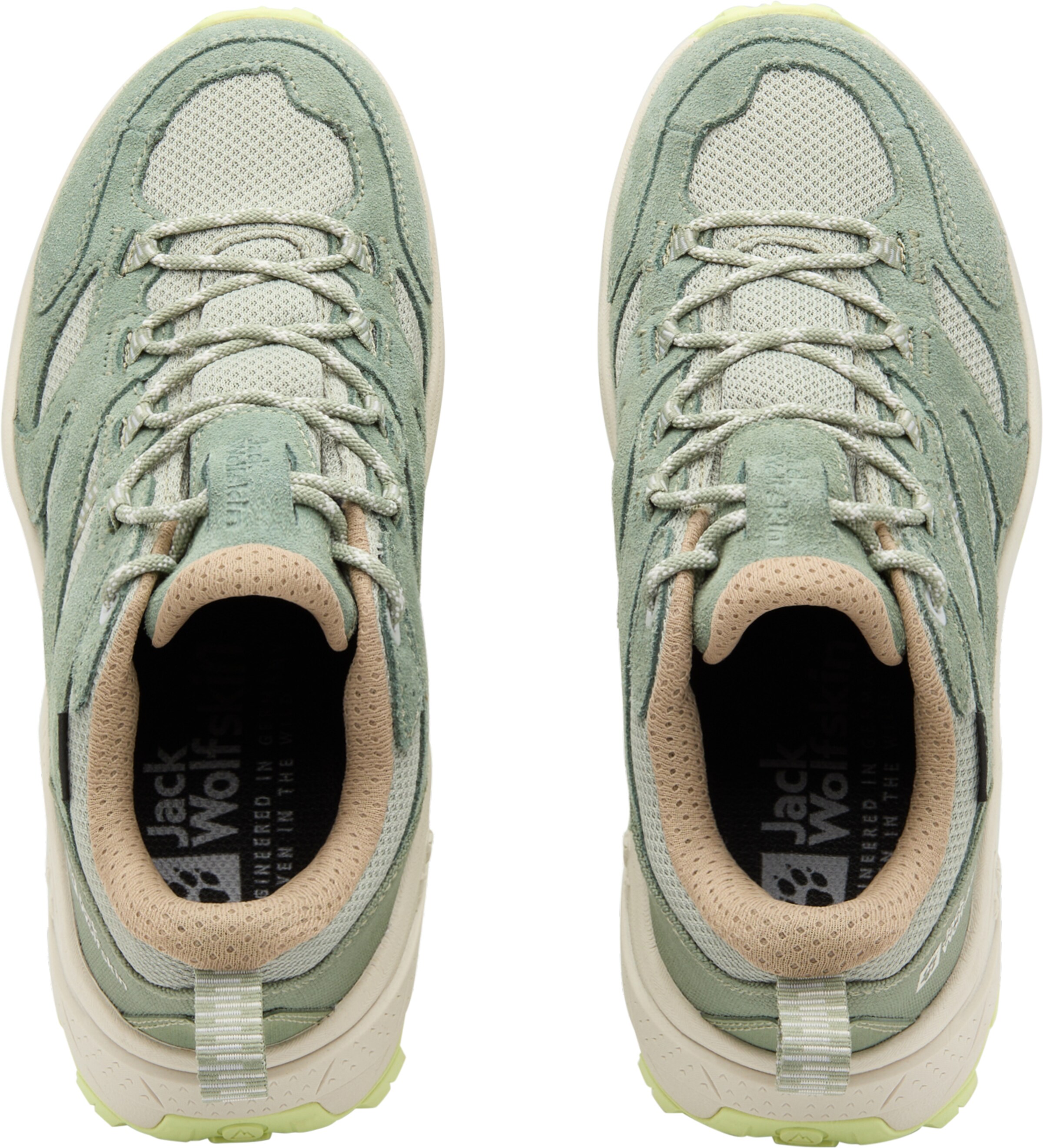 JACK WOLFSKIN Flats 'VOJO TOUR' in Green