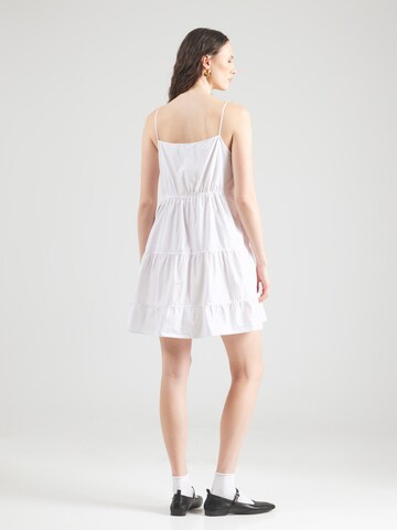 HUGO - Vestido de verano 'Karamela-1_B' en blanco