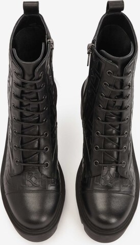 Kazar - Botines con cordones en negro