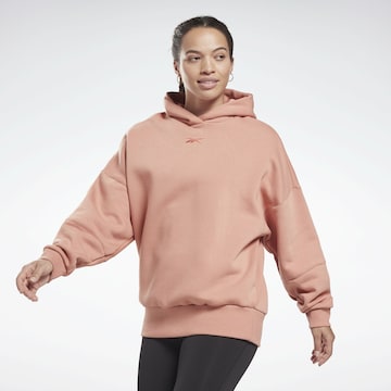 Reebok Athletic Sweatshirt in Pink: front