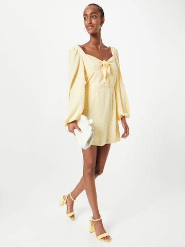 Robe-chemise The Frolic en jaune