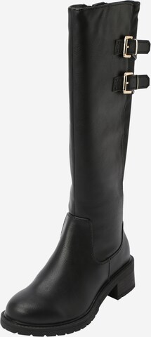 Bottes 'Kiara' Dorothy Perkins en noir : devant