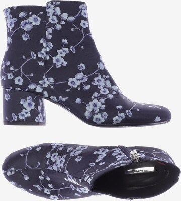 Bershka Stiefelette 36 in Blau: predná strana