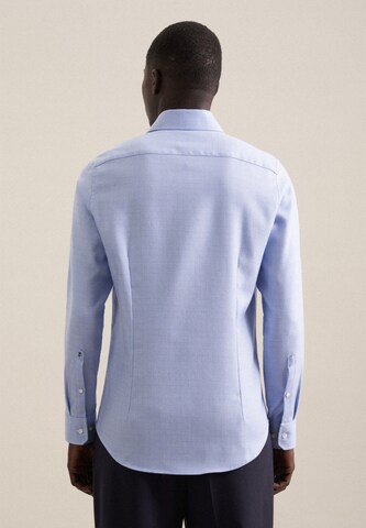 SEIDENSTICKER Slim Fit Hemd 'SMART CLASSICS' in Blau