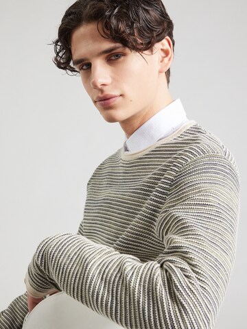 JACK & JONES - Jersey 'JJEWAN' en beige
