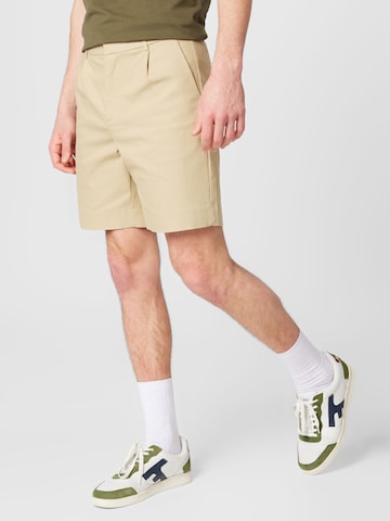 Regular Pantalon 'Armin' ABOUT YOU en beige : devant