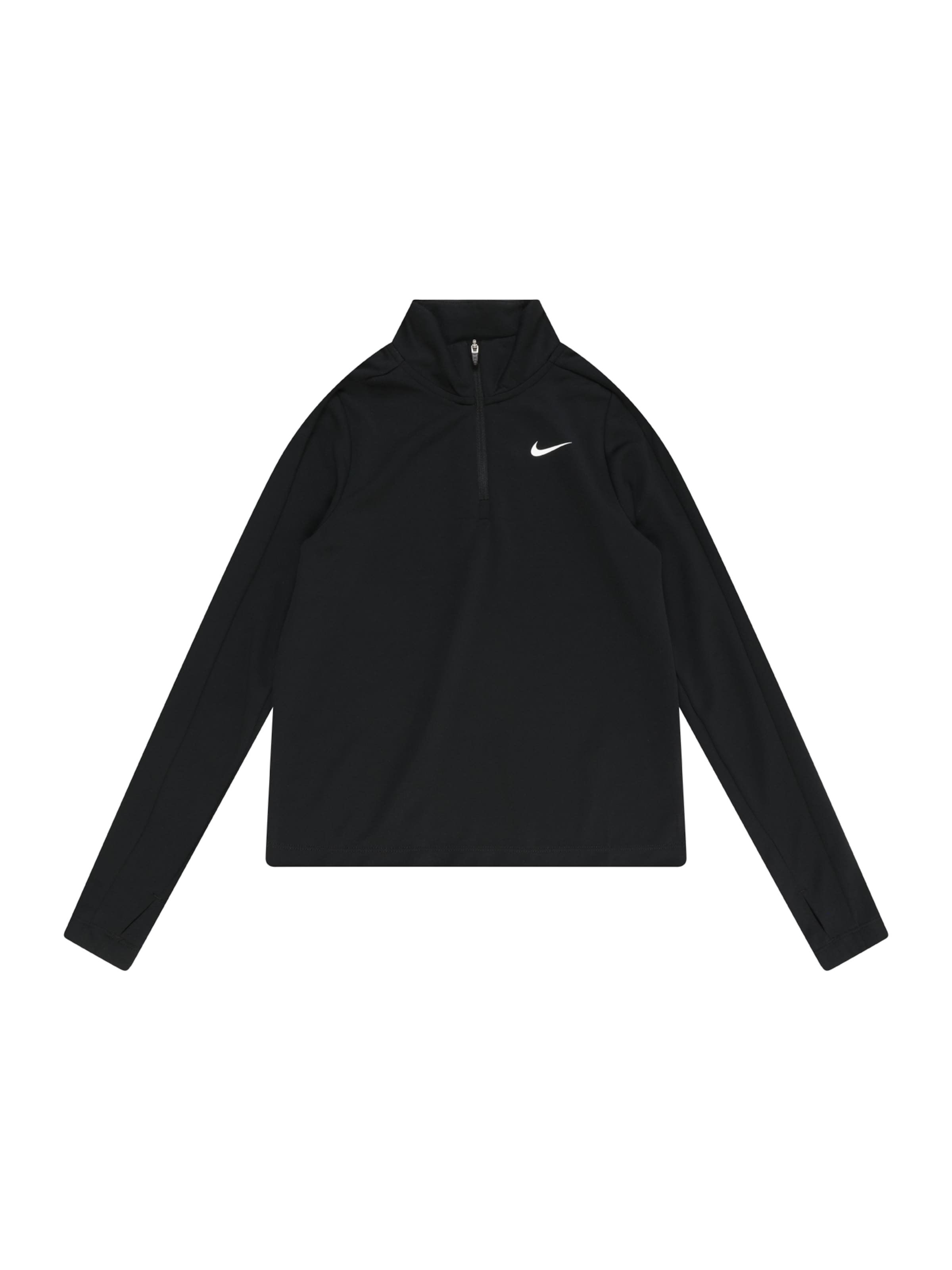 NIKE Funktionsskjorte i sort: forside
