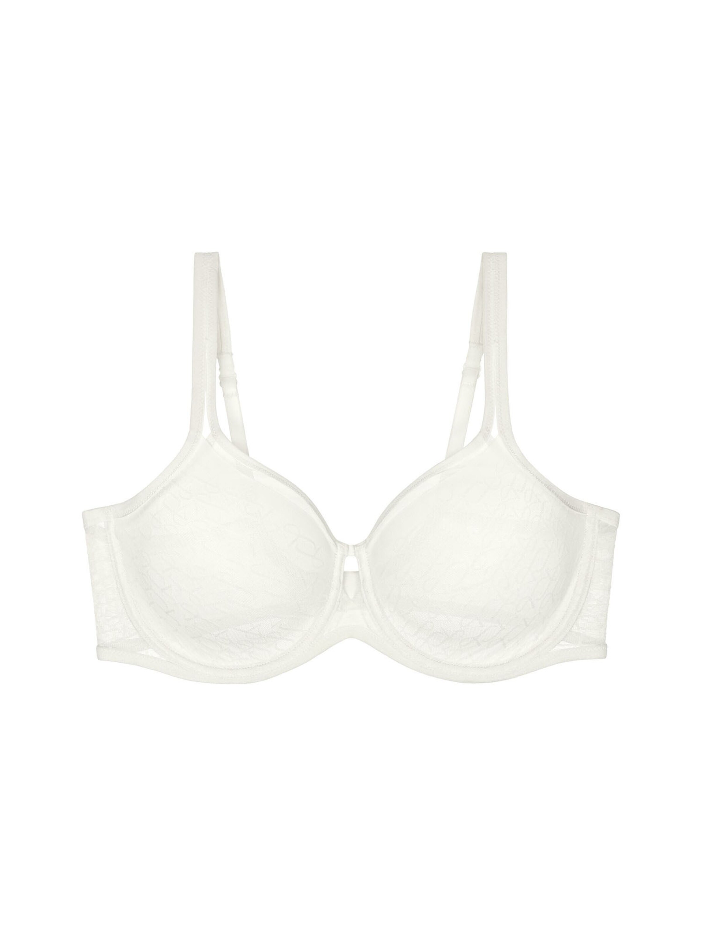 TRIUMPH Bügel-BH ' Red Label Triumph Signature Sheer ' in Weiß: Vorderseite