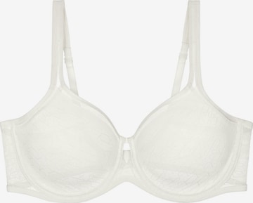 TRIUMPH Bügel-BH ' Red Label Triumph Signature Sheer ' in Weiß: Vorderseite