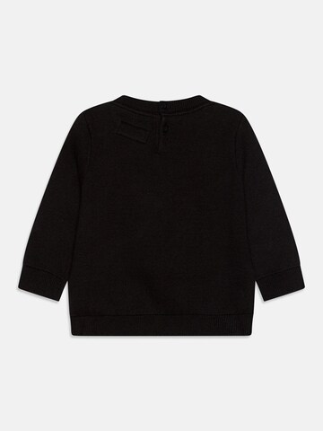 Calvin Klein Pullover 'Monogram Logo' in Schwarz
